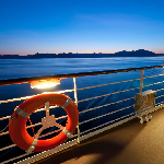 deck on cruise ship